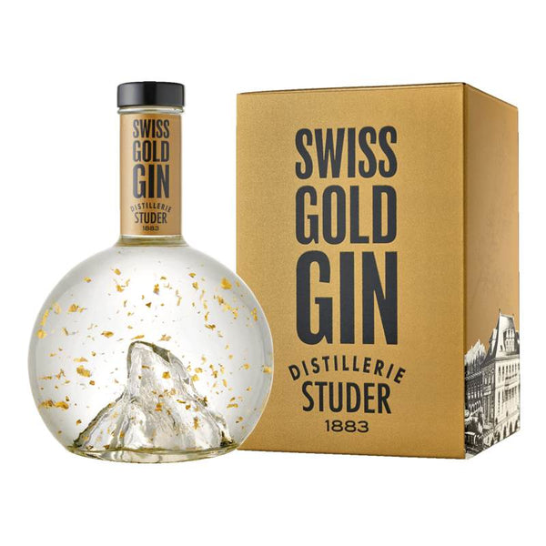 Studer Swiss Gin mit echtem Goldflitter 70cl